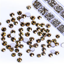 Load image into Gallery viewer, Swarovski Flatback Colored Rhinestones (Tooth Gems)
